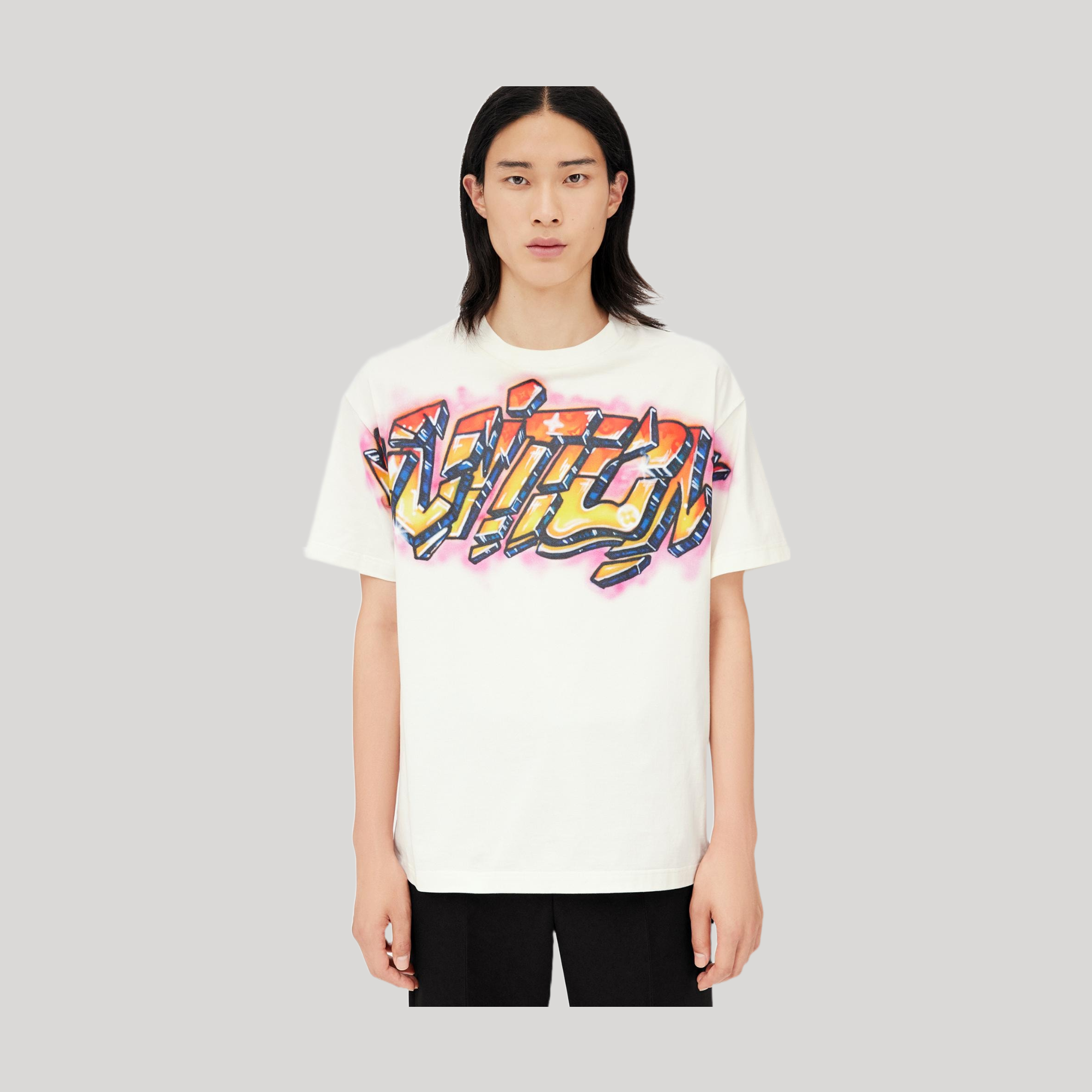 LOUIS VUITTON GRAFFITI T-SHIRT 